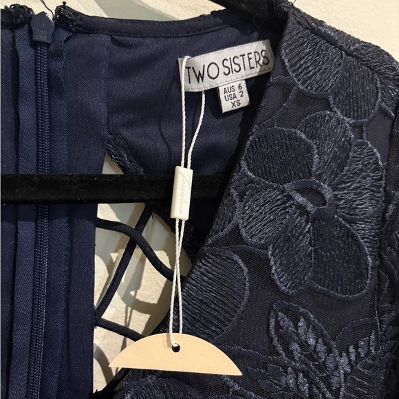 Two Sisters the Label ALEXIA DRESS - NAVY NEW - Picture 4 of 6